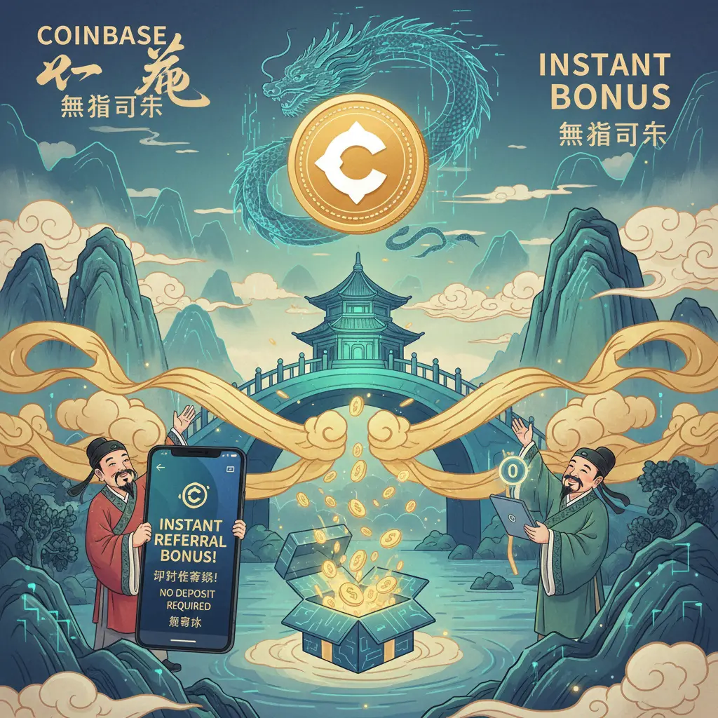 instant referral bonus no deposit - Coinbase