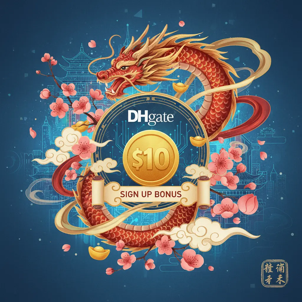 $10 sign up bonus - DHgate