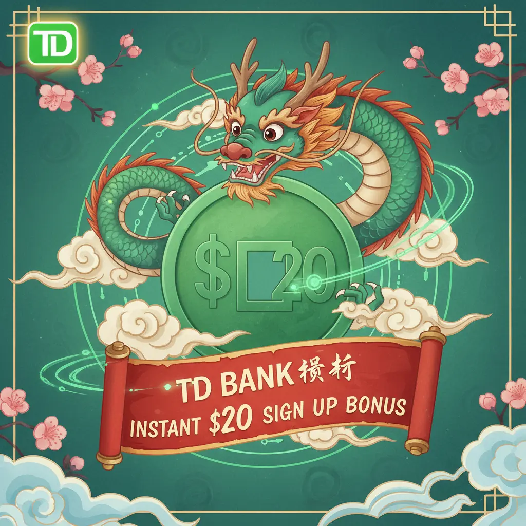 instant $20 sign up bonus - Bank