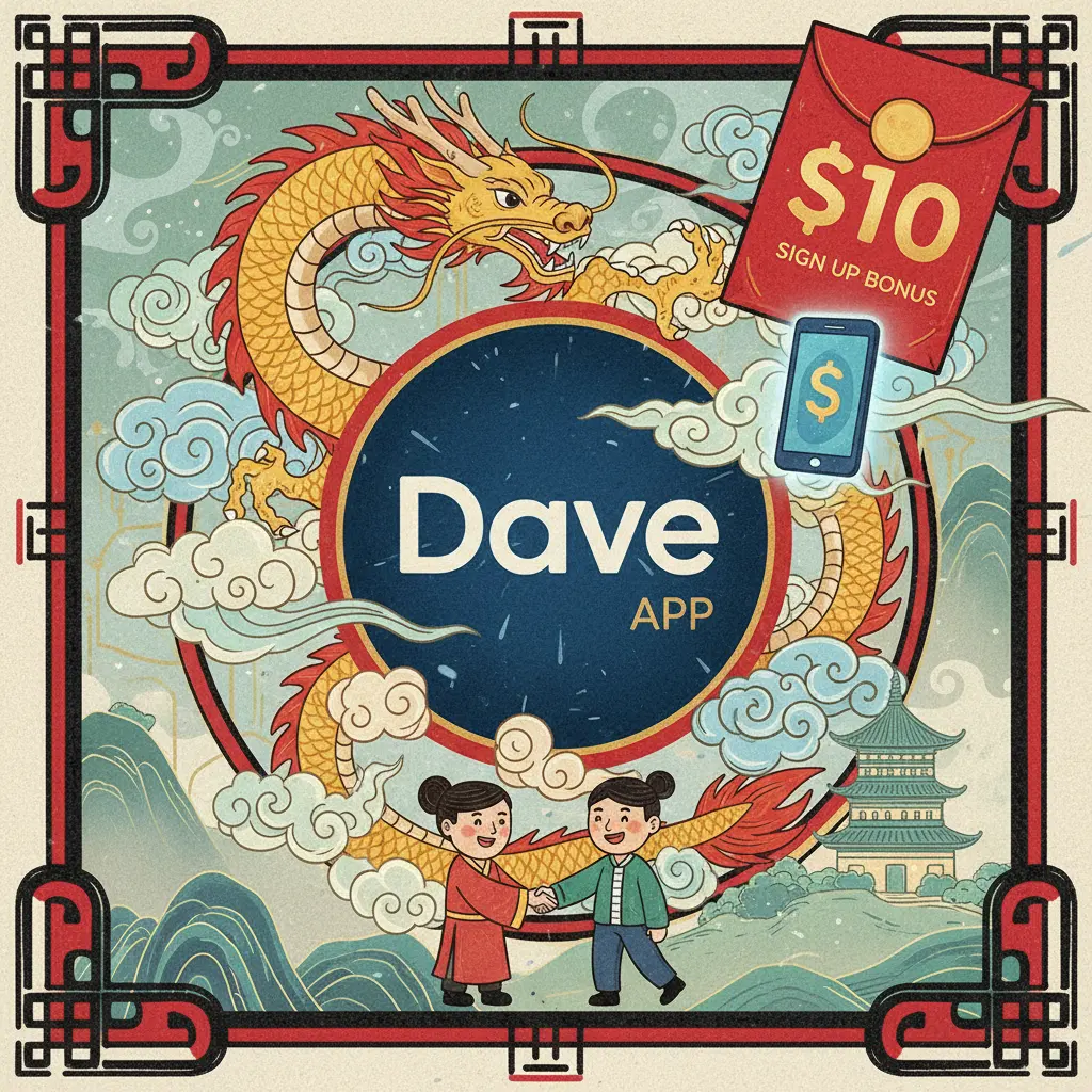 $10 sign up bonus - Dave