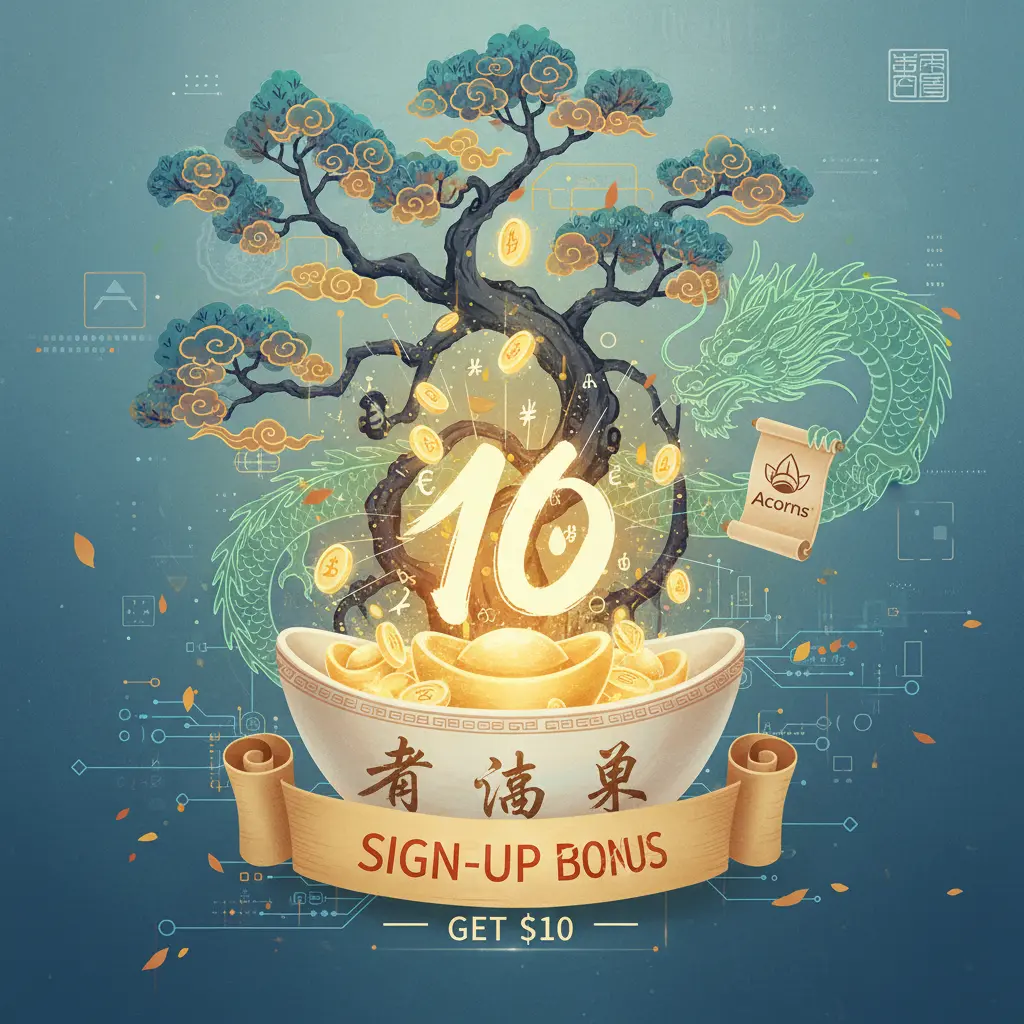 10 sign up bonus - Acorns