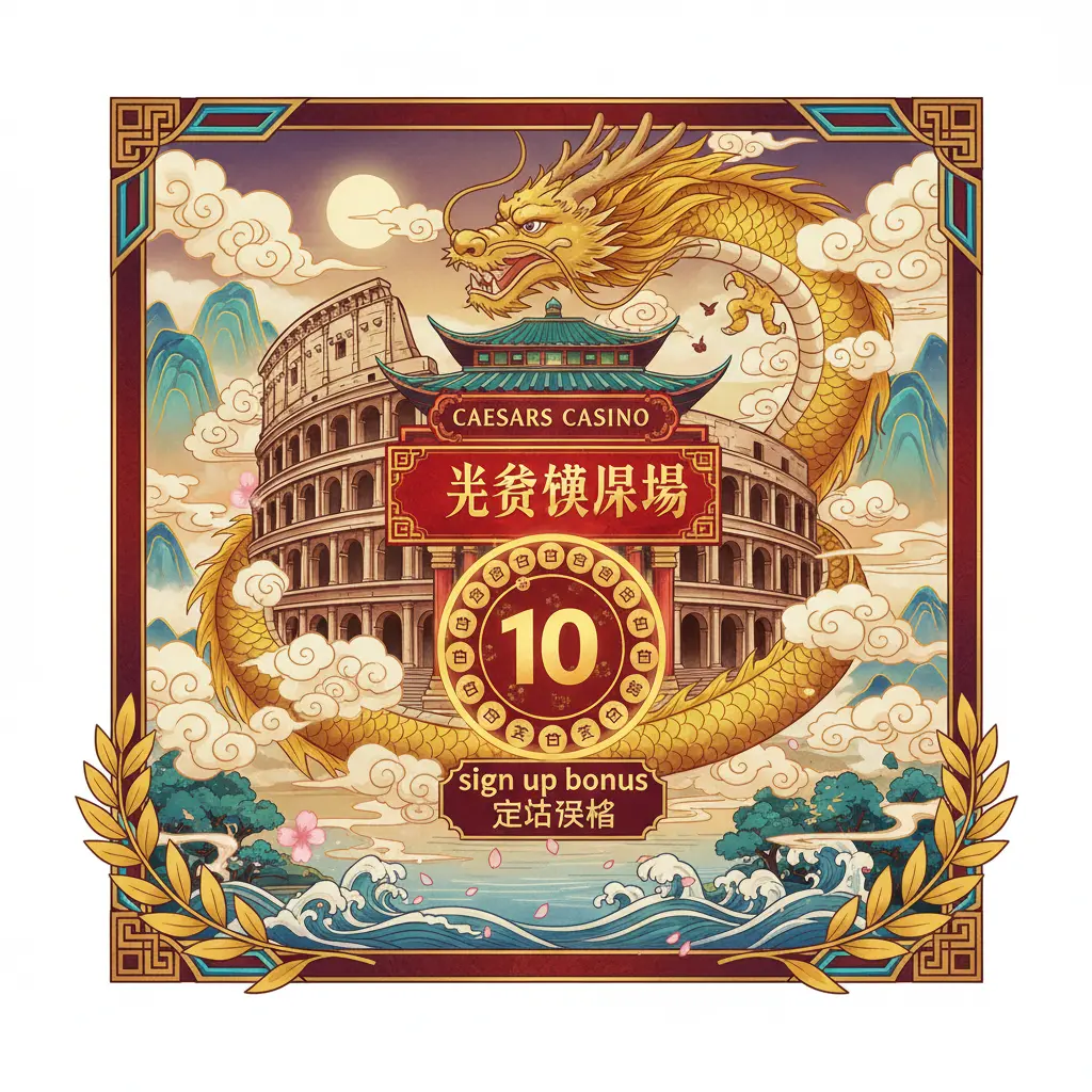 10 sign up bonus - Caesars